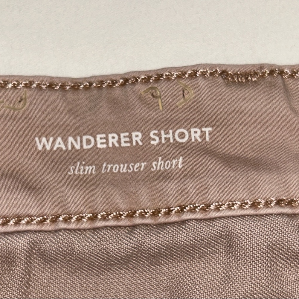 Men’s AG Adriano Goldschmied Wanderer Slim Trouser Shorts 36R Dusty Rose Brown - Picture 5 of 15